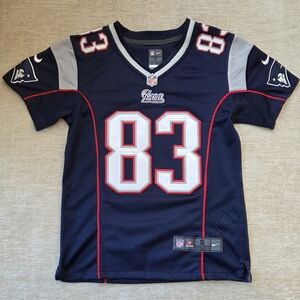 New England Patriots Wes Welker Nike Authentic On Field Embroidered Youth Jersey